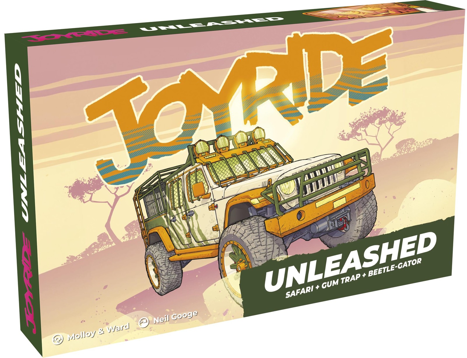 Rebellion Unplugged   JOYRIDE: Unleashed   Racing Board Game   Ages 14+   2 Play
