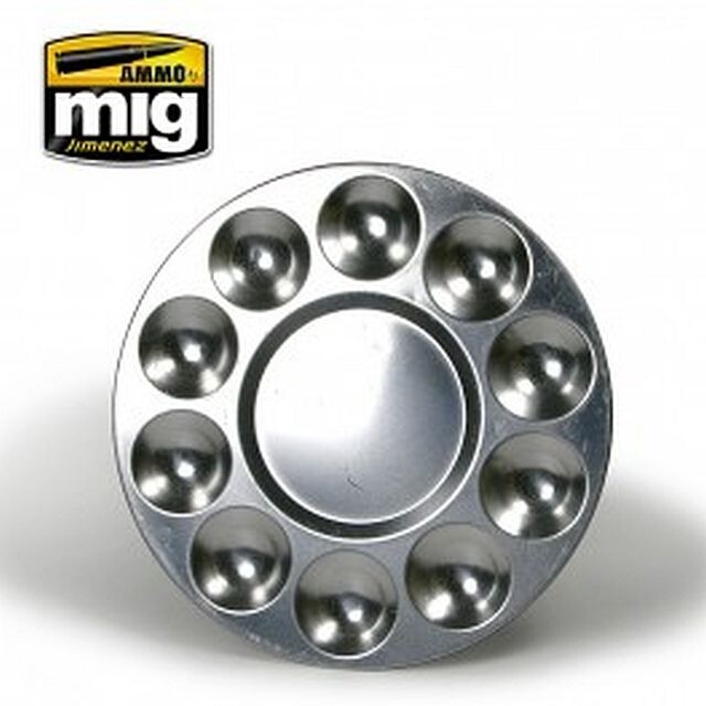 A.MIG 8009 - Ammo by MIG - Mischpalette Aluminium - NEU