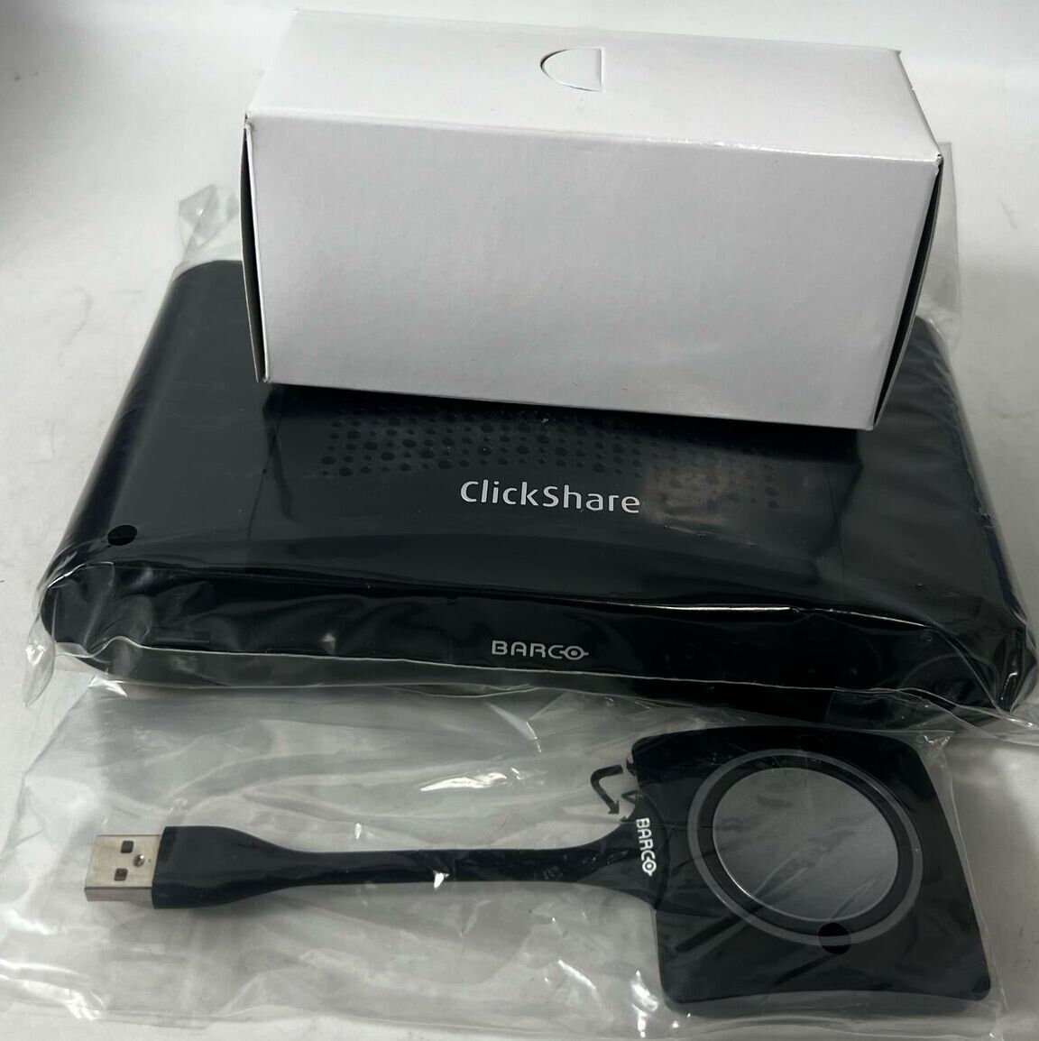 BARCO Clickshare CS-100 Wireless Praesentationssystem Schwarz NEU #