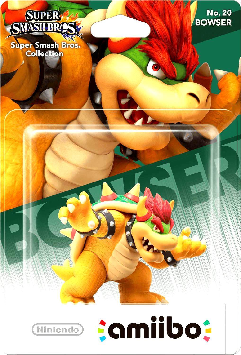 Nintendo Amiibo - Bowser - No 20 - Super Smash Bros. Collection - Neu & OVP
