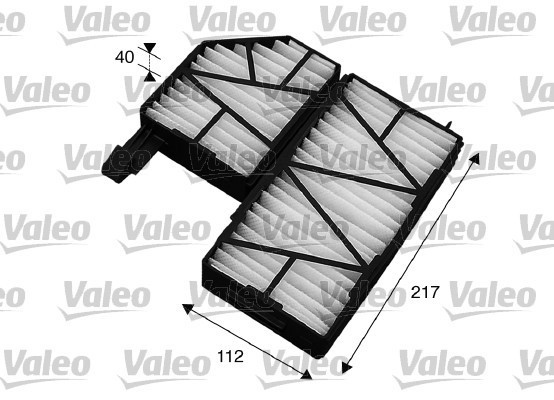 VALEO 715563 Filter, Innenraumluft für SUBARU