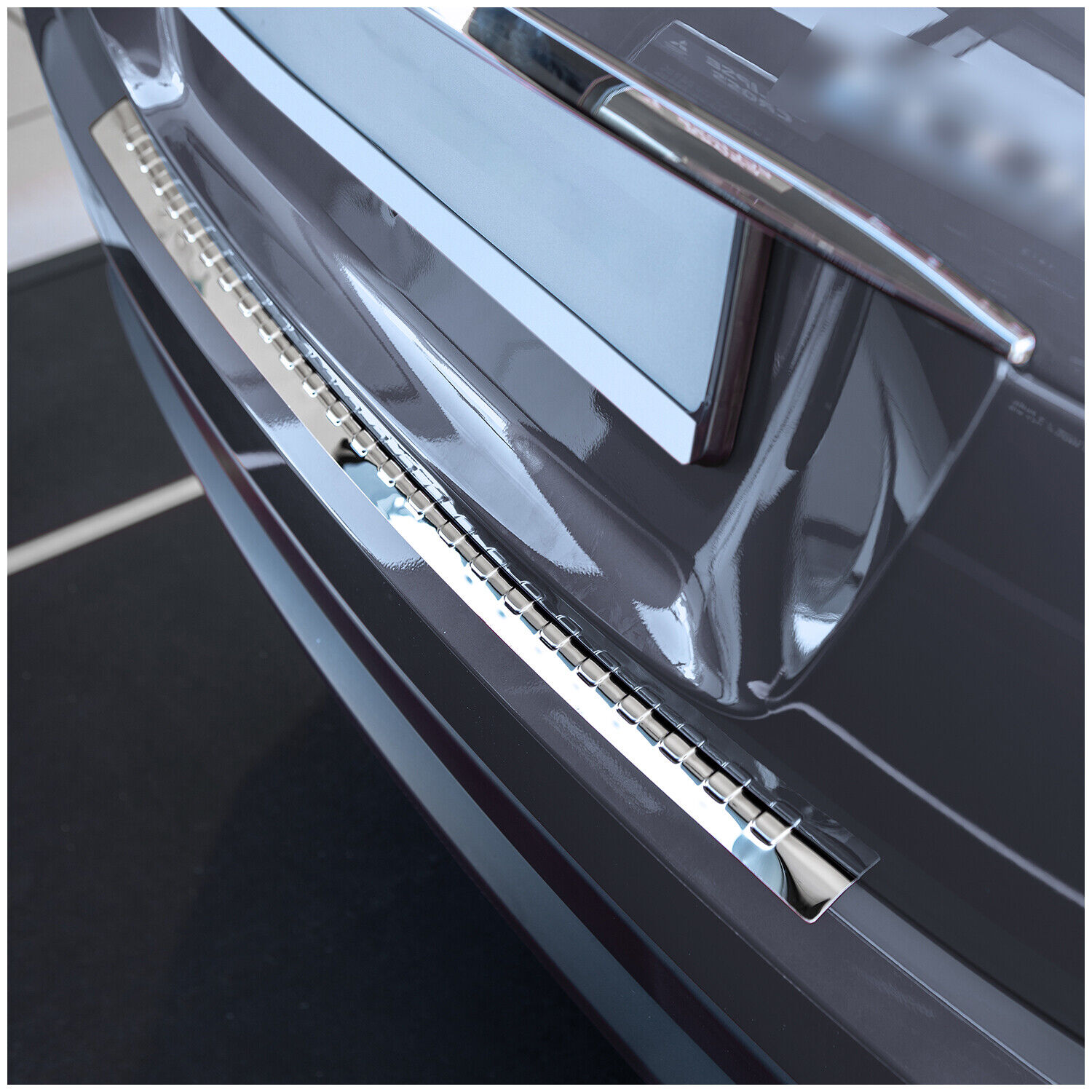 Ladekantenschutz passend für Mitsubishi Eclipse Cross Edelstahl 2018-2021