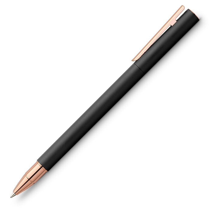 FABER-CASTELL Tintenroller Neo Slim M schwarz/roségold