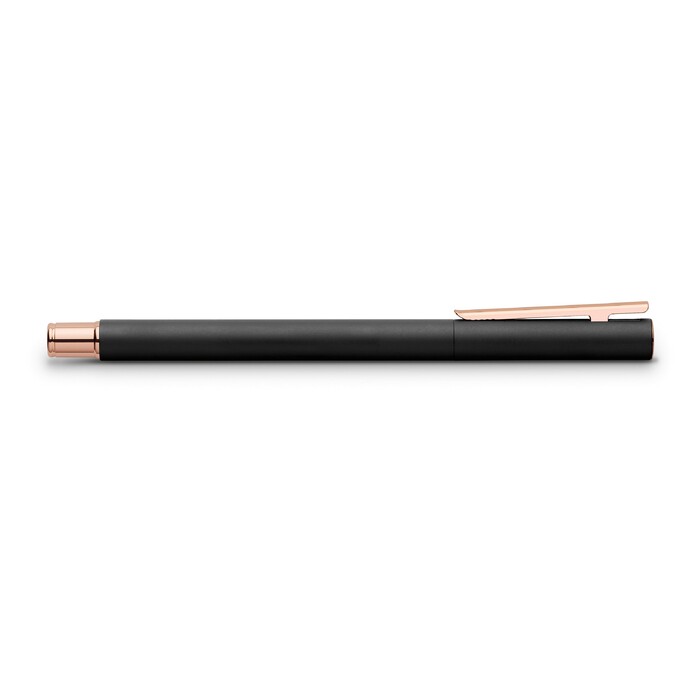 FABER-CASTELL Füllhalter Neo Slim M Schwarz/roségold