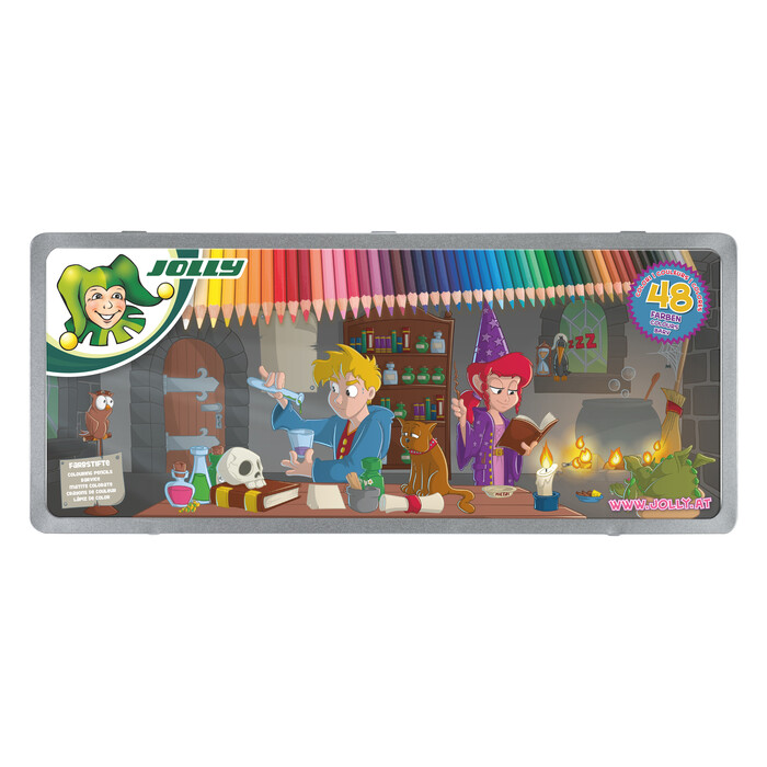 JOLLY Buntstifte Supersticks 48er XXL BOXX mehrere Farben