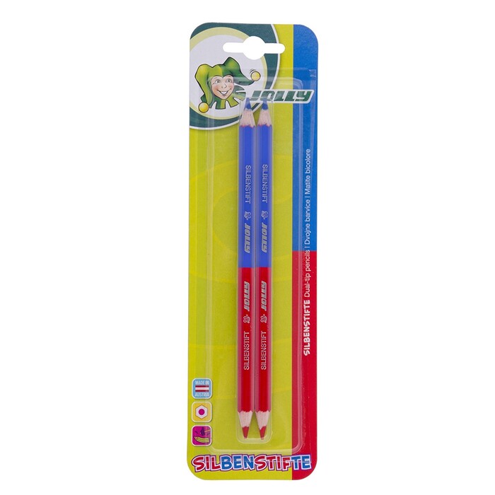 Jolly Silbenstifte - Supersticks, 2 Stück, rot/blau