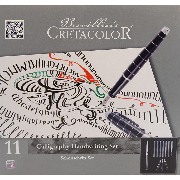 CRETACOLOR Kalligraphie-Set, 11-teilig