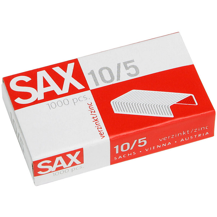 SAX Heftklammern Nr. 10/5 1000 Stück