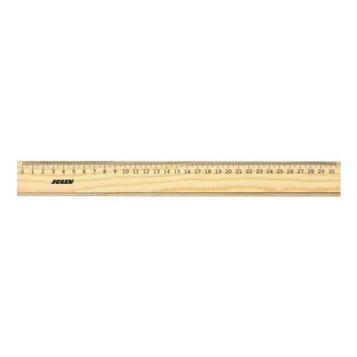 JOLLY Holzlineal 30cm