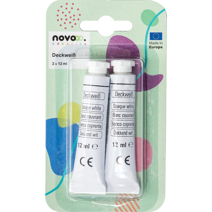NOVOOO Creative Deckweiß 2 x 12 ml