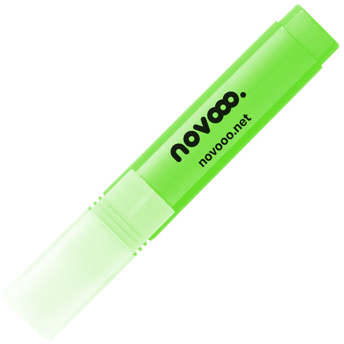 NOVOOO Textmarker in Dreikantform grün
