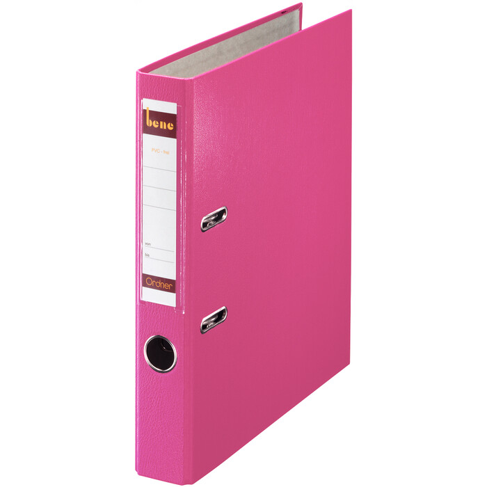 Bene Ordner A4, 5cm, rosa
