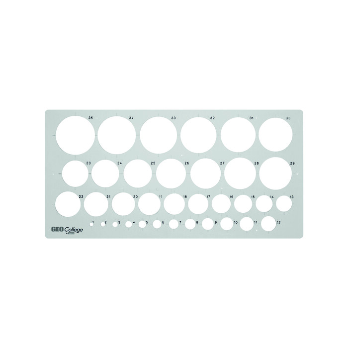 ARISTO College Kreisschablone 35 Kreise