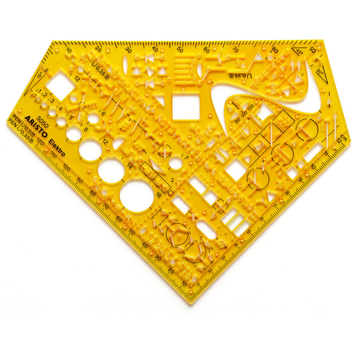 Aristo Winkel - Elektro AR5050, transparent gelb
