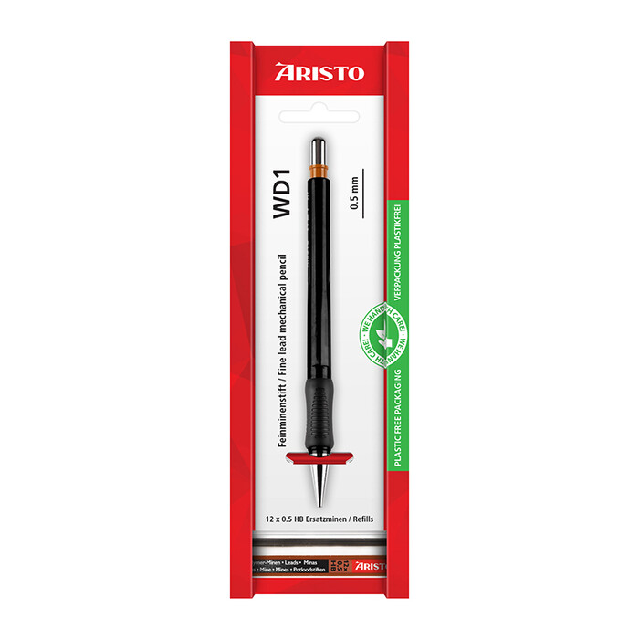ARISTO Feinminenstift WD1 0,5 mm schwarz