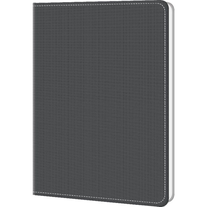 Notizbuch Luxury A5 192 Seiten kariert Softcover schwarz