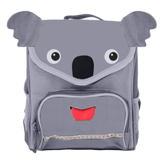 Vorschultasche Koala 20 x 25 x 15 cm grau