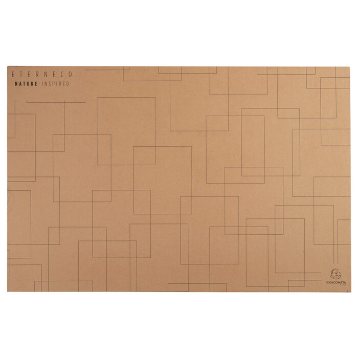 EXACOMPTA Schreibunterlage Eterneco 57,5 x 37,5 cm braun
