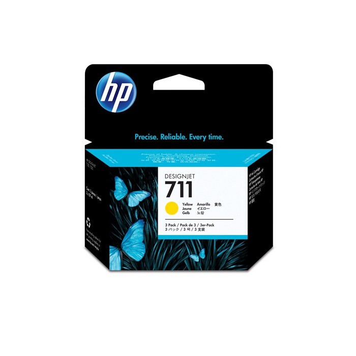HP Ink Nr.711 yell. 29ml 1x3