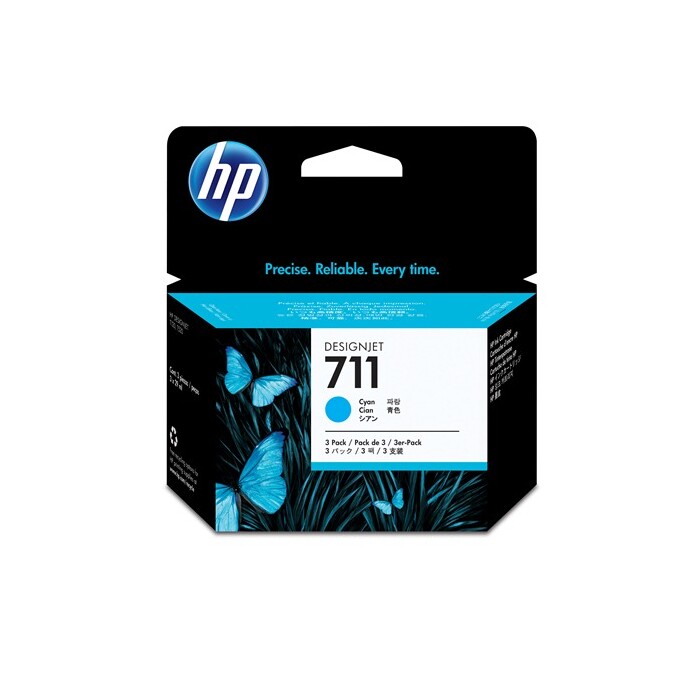 HP Ink Nr.711 cyan 29ml 1x3