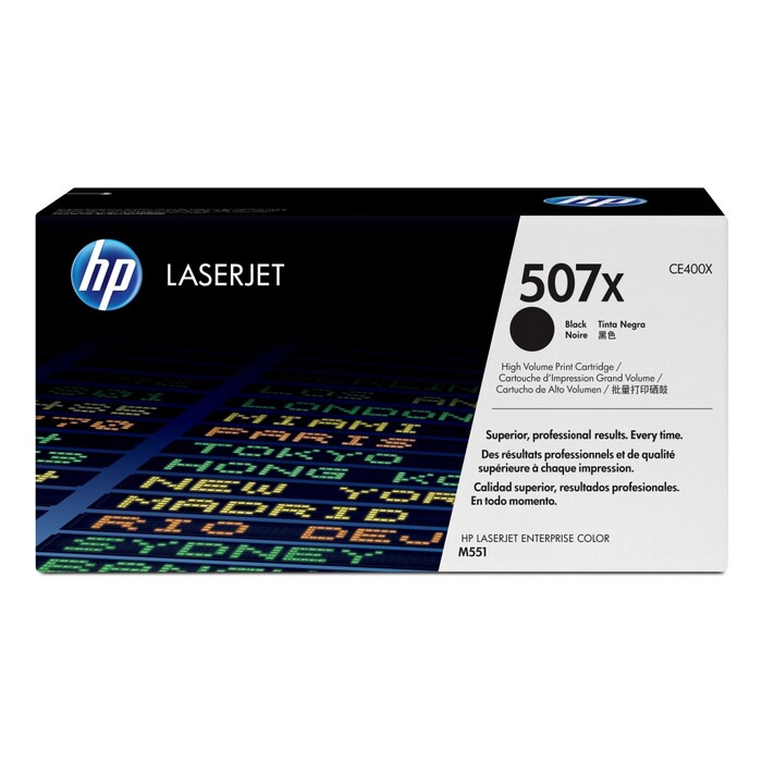 HP LJ Cartridge Nr.507X black 11K