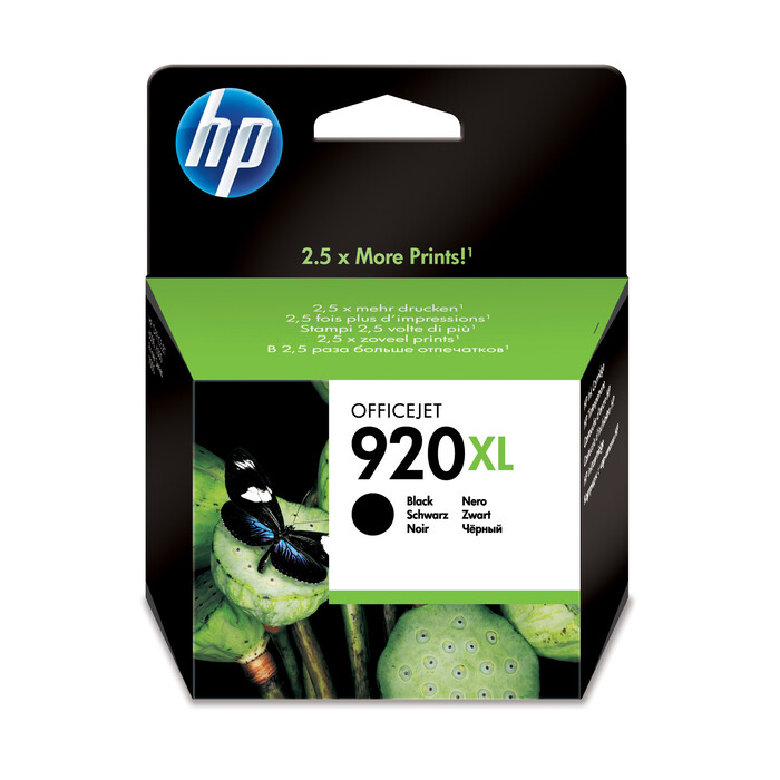 HP Tinte Nr.920XL black 49ml HP CD975AE