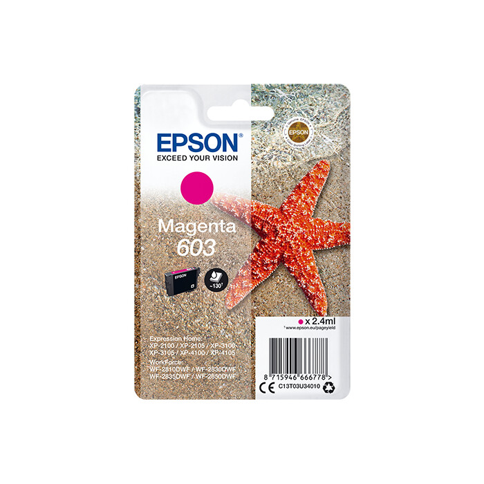 Epson Singlepack Ink Nr.603 mag. T03U3