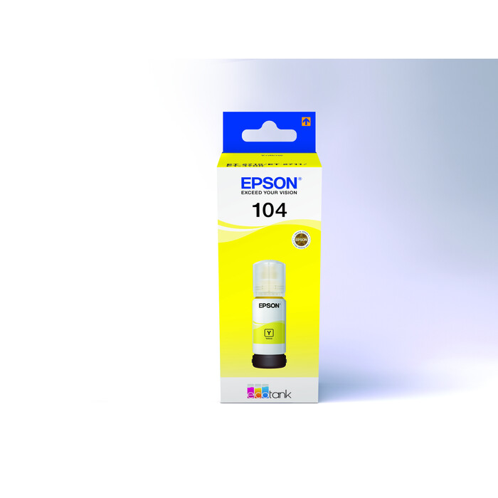Epson EcoTank Ink bottle Nr.104 yell.