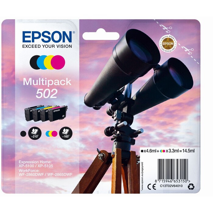 Epson Multipack Ink Nr.502 1x4