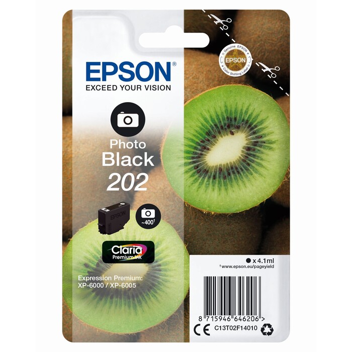 Epson Clara Premium Ink Nr.202 photo black