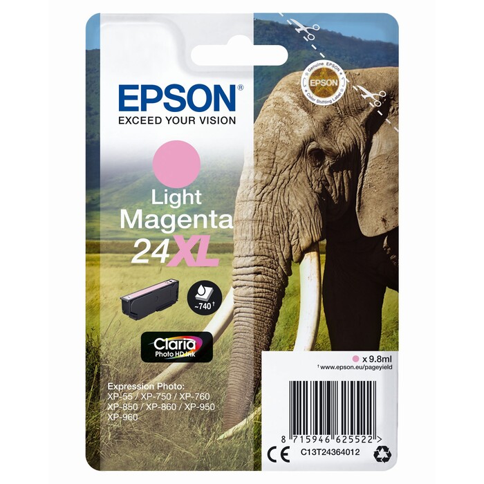 Epson Claria Ink Nr.24XL photo light mag.