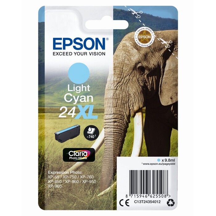 Epson Claria Ink Nr.24XL photo light cyan
