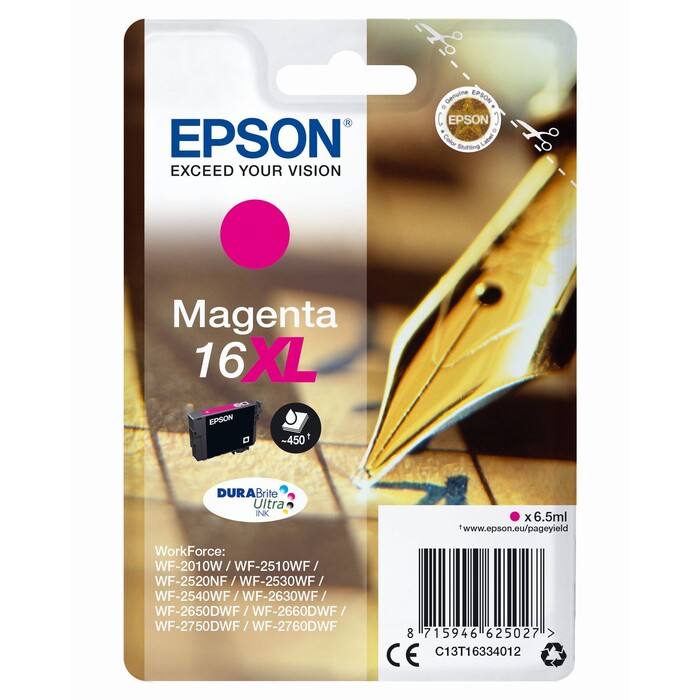 Epson DuraBrite Ultra Ink Nr.16XL mag.