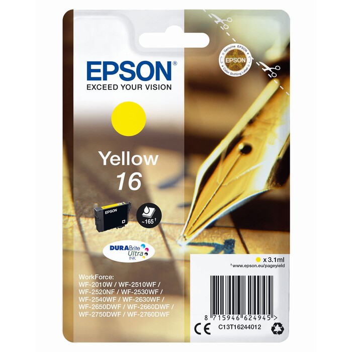 Epson DuraBrite Ultra Ink Nr.16 yell.