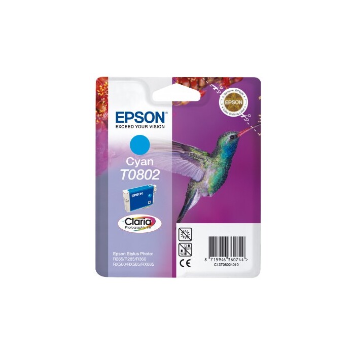Epson Ink cyan T0802