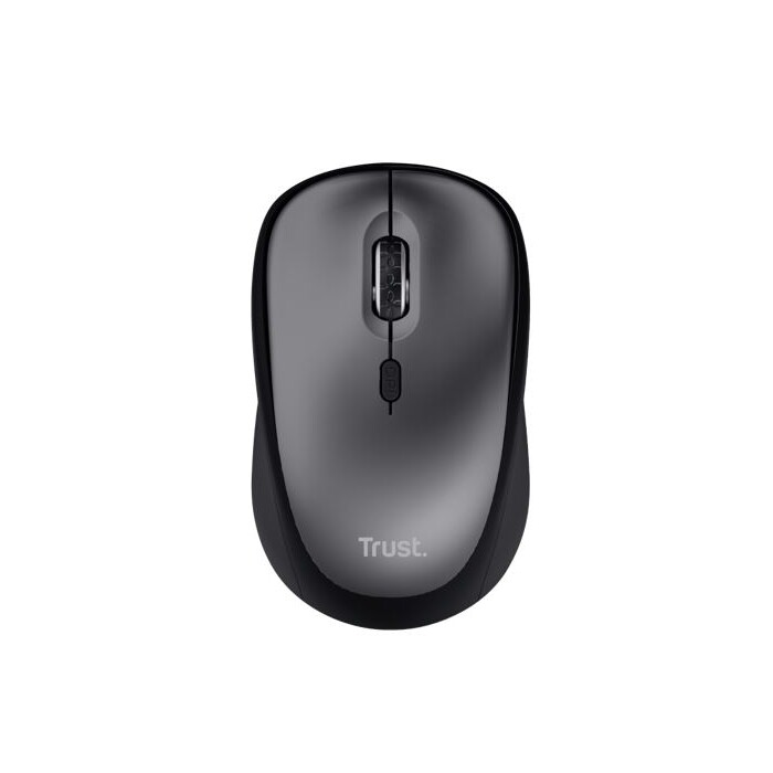 TRUST Kabellose Maus Yvi+ Silent Eco schwarz