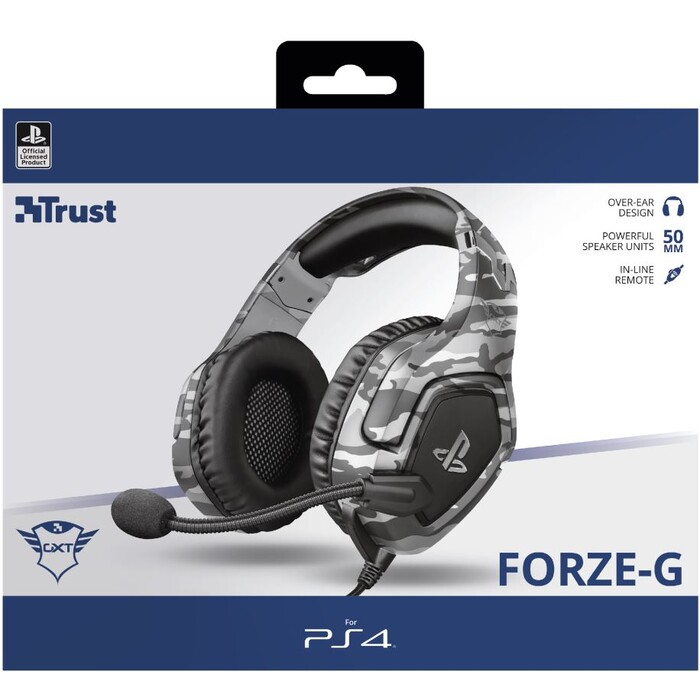 Trust GXT 488 FORZE-G Headset PS4 grey