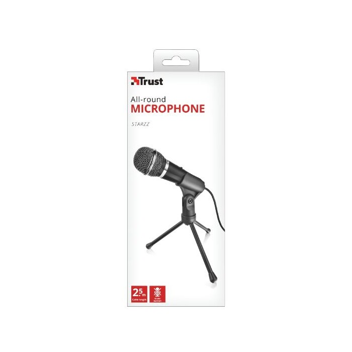 Trust STARZZ All-Round Microphone for PC and Laptop