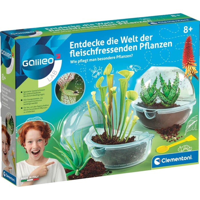 CLEMENTONI Entdecke die Welt der fleischressenden Pflanzen