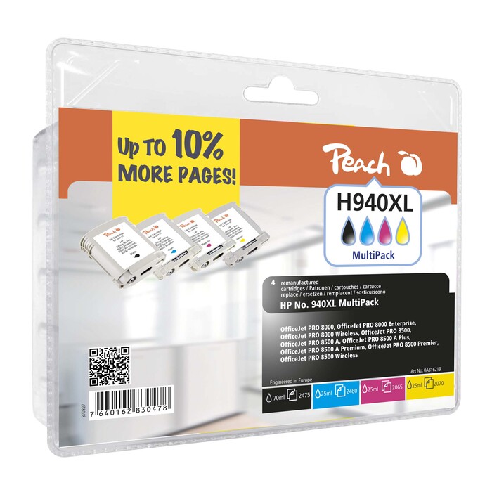 Tinte Peach HP Nr.364 PI300-341 Multi Pack BK/C/M/Y BLISTER