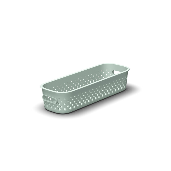 SMARTSTORE Aufbewahrungsbox Essence Slim 9,5 x 29 x 6,5 cm beach grass
