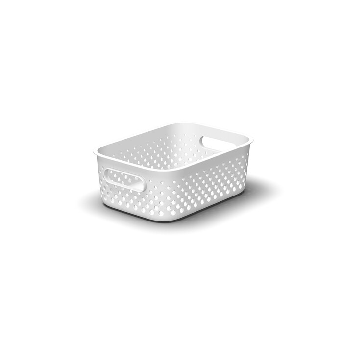 SMARTSTORE Aufbewahrungsbox Essence S 14 x 20 x 7,5 cm weiß