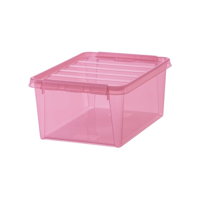 Aufbewahrungsbox - Smartstore, 14 Liter, rose