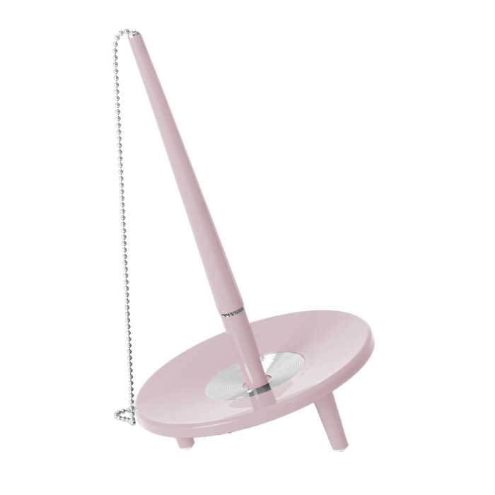 BALLOGRAF Kugelschreiber Epoca mit Pultständer und Kette soft pink