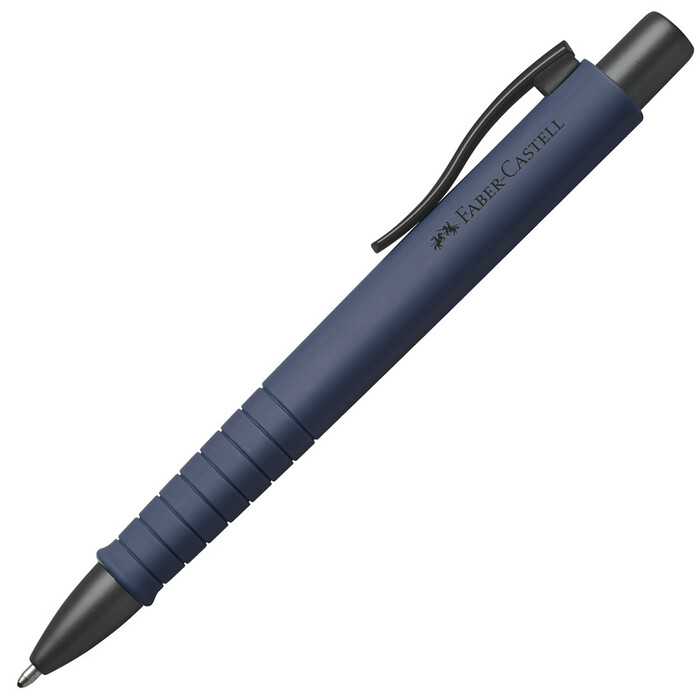 Faber-Castell Kugelschreiber - PolyBall Urban, dunkelblau/schwarz matt