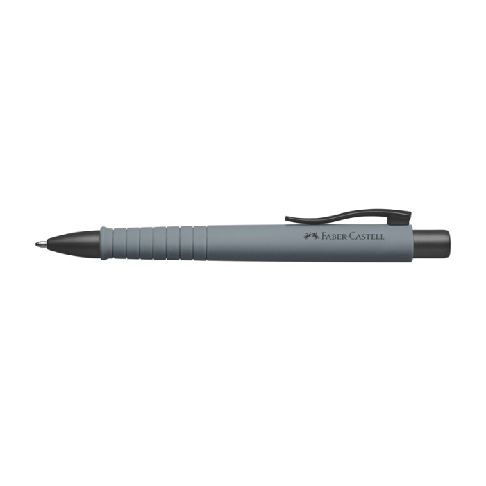 Faber-Castell Kugelschreiber - PolyBall Urban, grau/schwarz matt