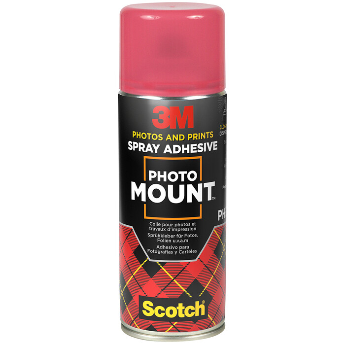 3M PhotoMount Sprühkleber für schnelle & dauerhafte Verbindungen 400 ml/260 g
