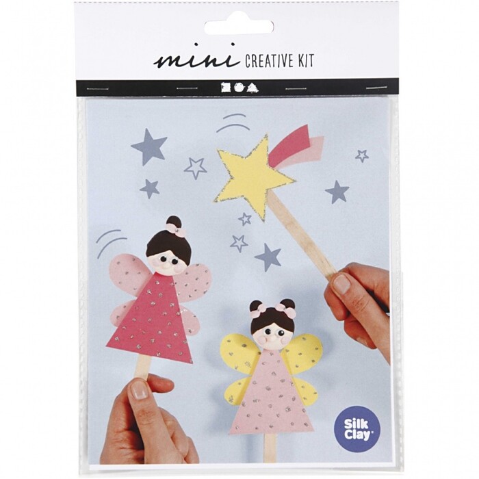 Mini-Kreativset Prinzessinnen Figuren aus Ausstielen/Schilder