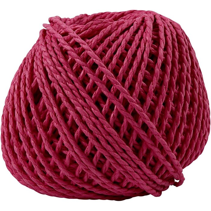 Papiergarn 40 m 150 g pink