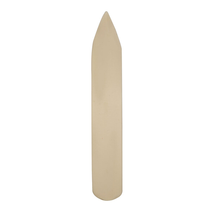 Falzbein aus Kunststoff 14 cm creme
